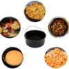 Grote airfryer bakvorm 20 cm buitenkant | Patisse - Afbeelding 2