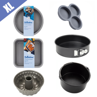Premium 6 - delige accessoires set voor normale Airfryers