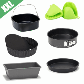 Premium 6 - delige accessoires set voor XXL Airfryers