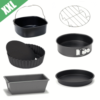 Premium 6 - delige accessoires set voor XXL Airfryers