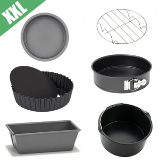 Premium 6 - delige accessoires set voor XXL Airfryers