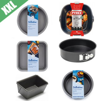 Premium 6 - delige accessoires set voor XXL Airfryers