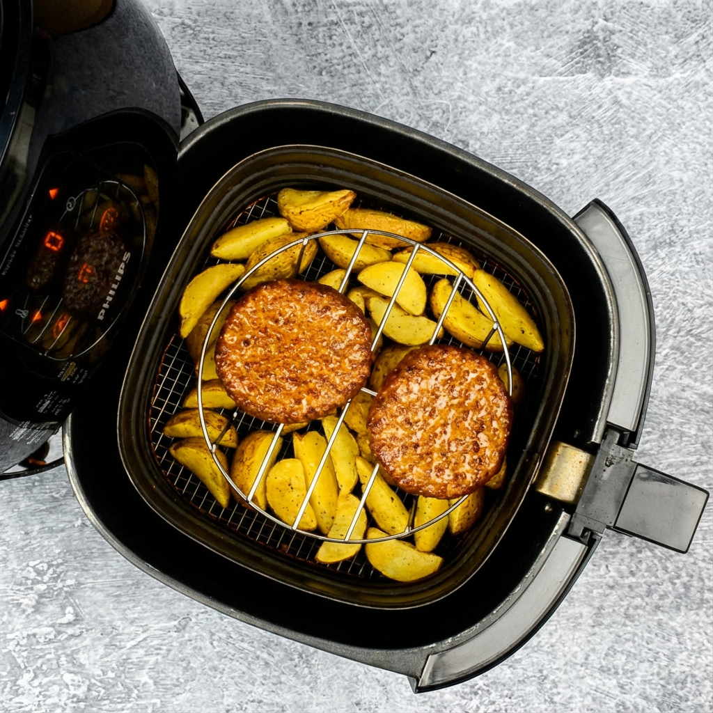 Airfryer scheidingsrekje 19.5 cm - Afbeelding 2