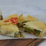 Verras jouw gasten met deze Airfryer loempia taart!