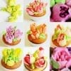 Patisse Spuitmondset Bloemen 3,8 Cm Rvs Zilver 6-delig - Afbeelding 2