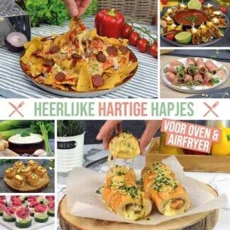 Tweedekansje: Heerlijke Hartige Hapjes kookboek (Let op:  (Let op: Dit product mag niet retour)