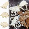 3D Dino koekjes uitsteekvorm | set van 3 stuks - Afbeelding 8