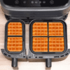 Dubbele wafelvorm voor dubbele Airfryers - Afbeelding 2