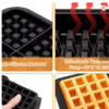 Dubbele wafelvorm voor dubbele Airfryers - Afbeelding 4