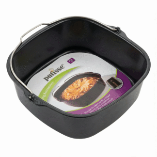 Vierkante airfryer bakvorm 20 cm buitenkant | Patisse XL-XXL