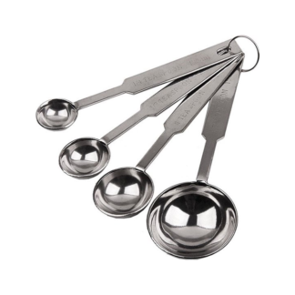 COSY & TRENDY RVS Maatlepels Set 4 Stuks