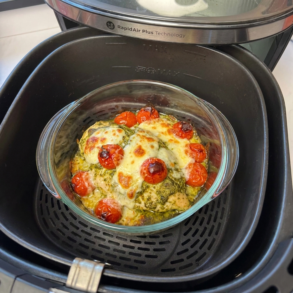 Pyrex Glazen Airfryer Ovenschaal Rond 20 cm - Afbeelding 6