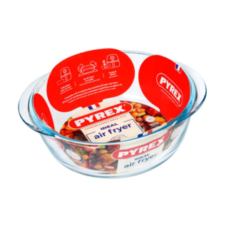 Pyrex Glazen Airfryer Ovenschaal Rond 20 cm