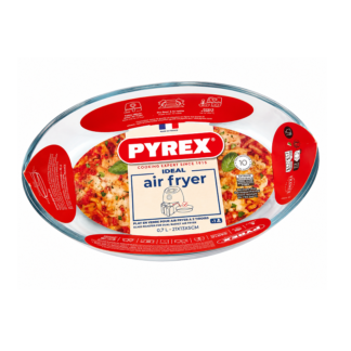 Pyrex Glazen Airfryer Ovenschaal 21 x 13 x 5 cm