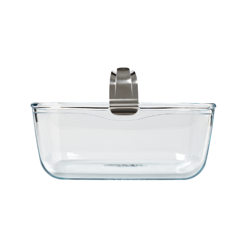 Pyrex Glazen schaal met afneembare handgreep Groot | 20 x 14 x 9 cm - Afbeelding 3