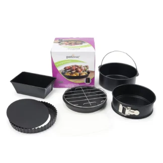 Patisse 7-delige Airfryer Bakvormen Set – Voor XL en XXL Airfryers