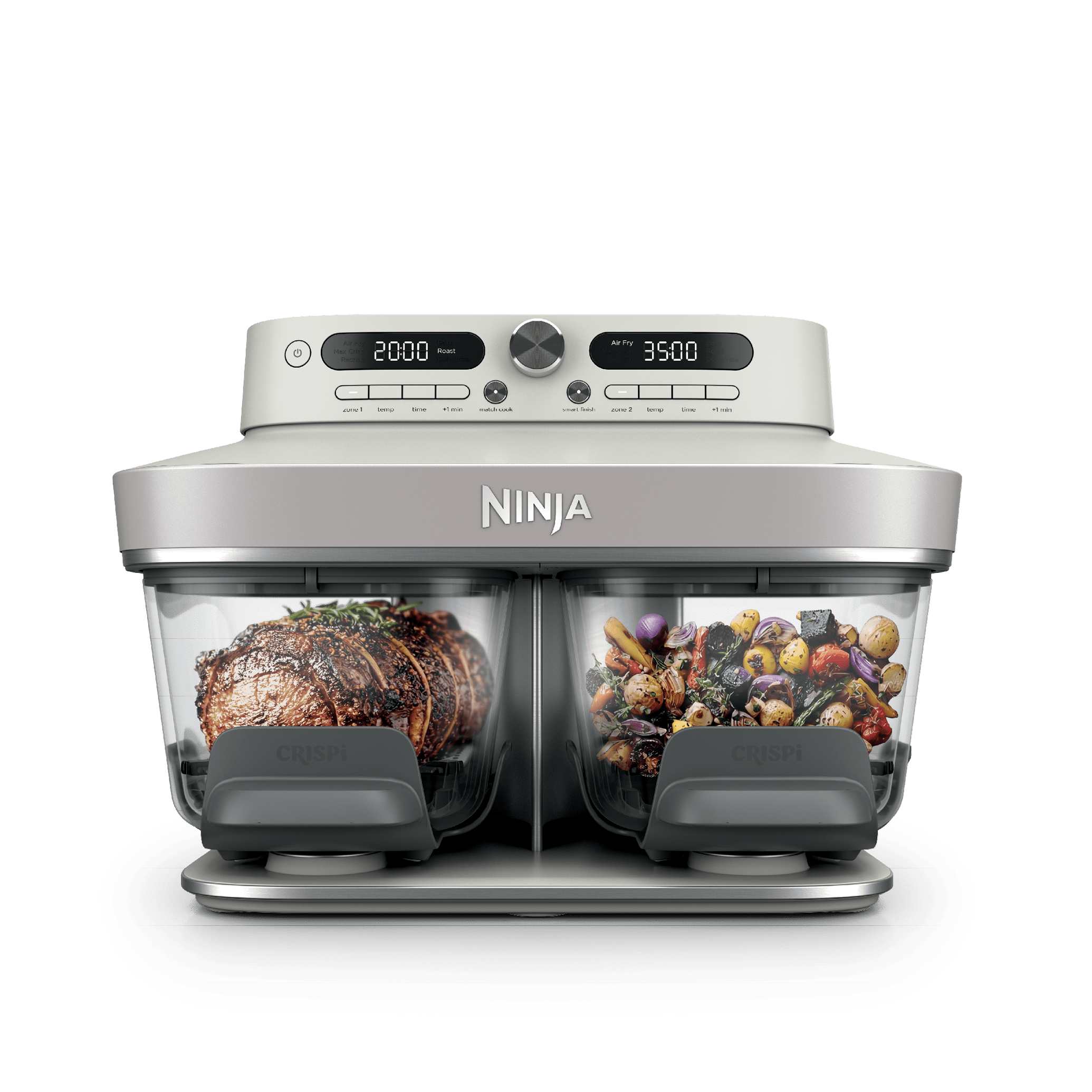 Ninja CRISPi DualZone DD102EUIV2 glazen airfryer