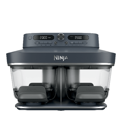 Ninja CRISPi DualZone Glazen Airfryer met 2 manden – productoverzicht