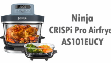 Ninja CRISPi Pro Airfryer AS101EUCY met glazen kookpot