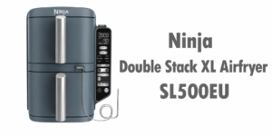 Ninja Double Stack XL Airfryer SL500EU met verticaal gestapelde lades