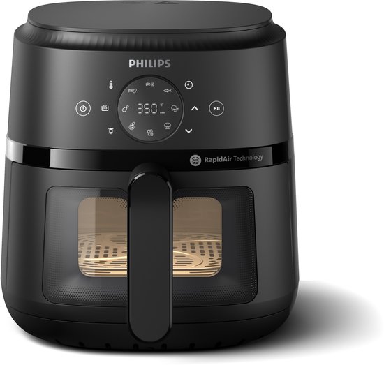 Philips 2000 Series Airfryer NA220/00 in de compacte uitvoering van 4,2 liter