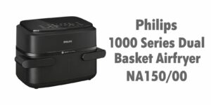 Philips 1000 Series Dual Basket Airfryer NA150/00 met twee kookzones