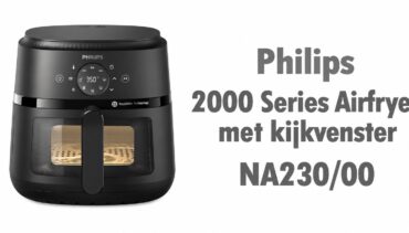 Philips 2000 Series Airfryer NA230/00 met kijkvenster