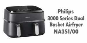 Philips 3000 Series Dual Airfryer NA351/00 met dubbele mand